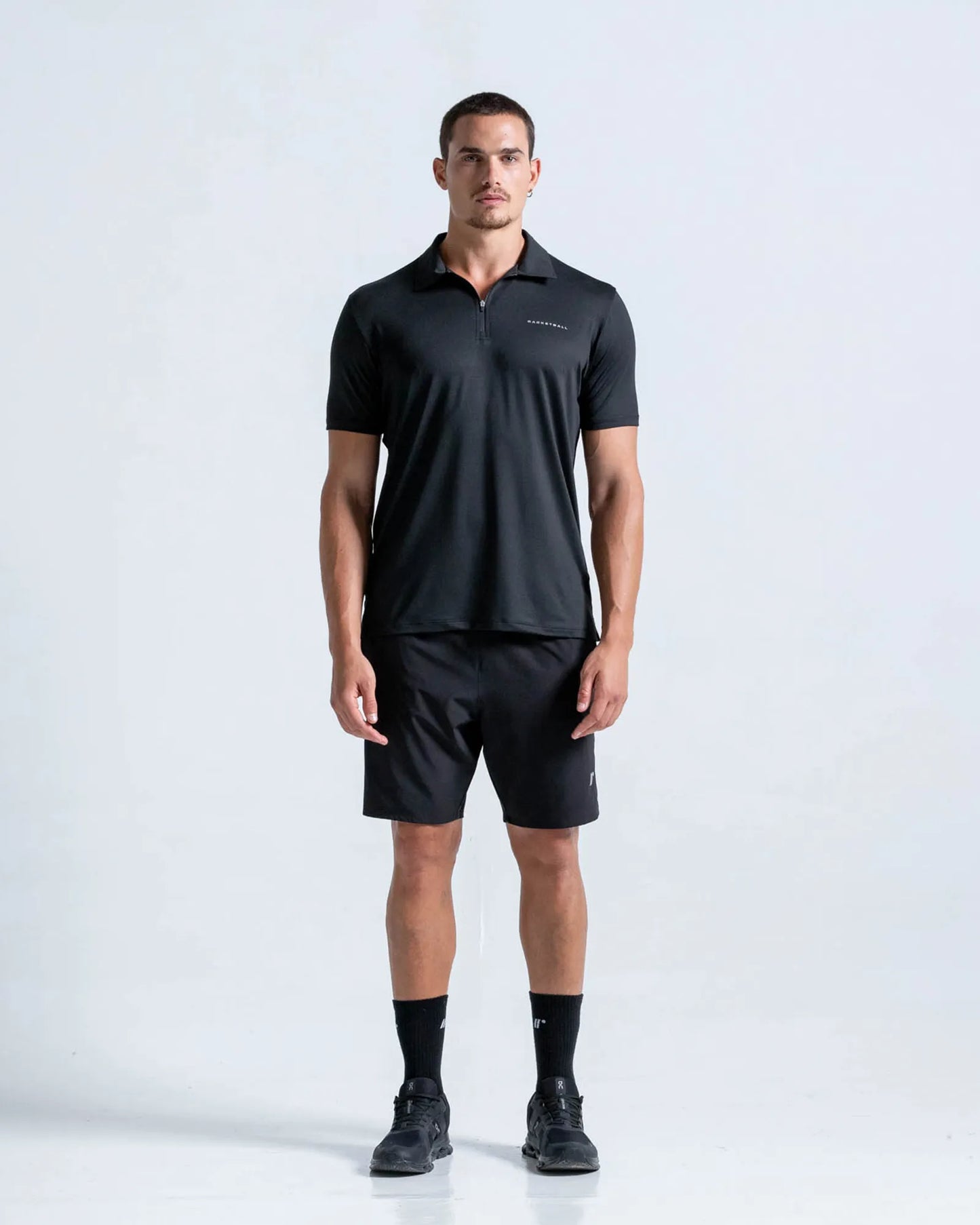 Polo Elite Padel Negra