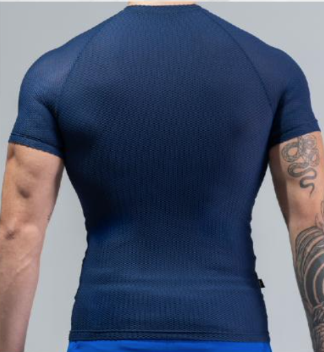 Short-sleeved compression shirt